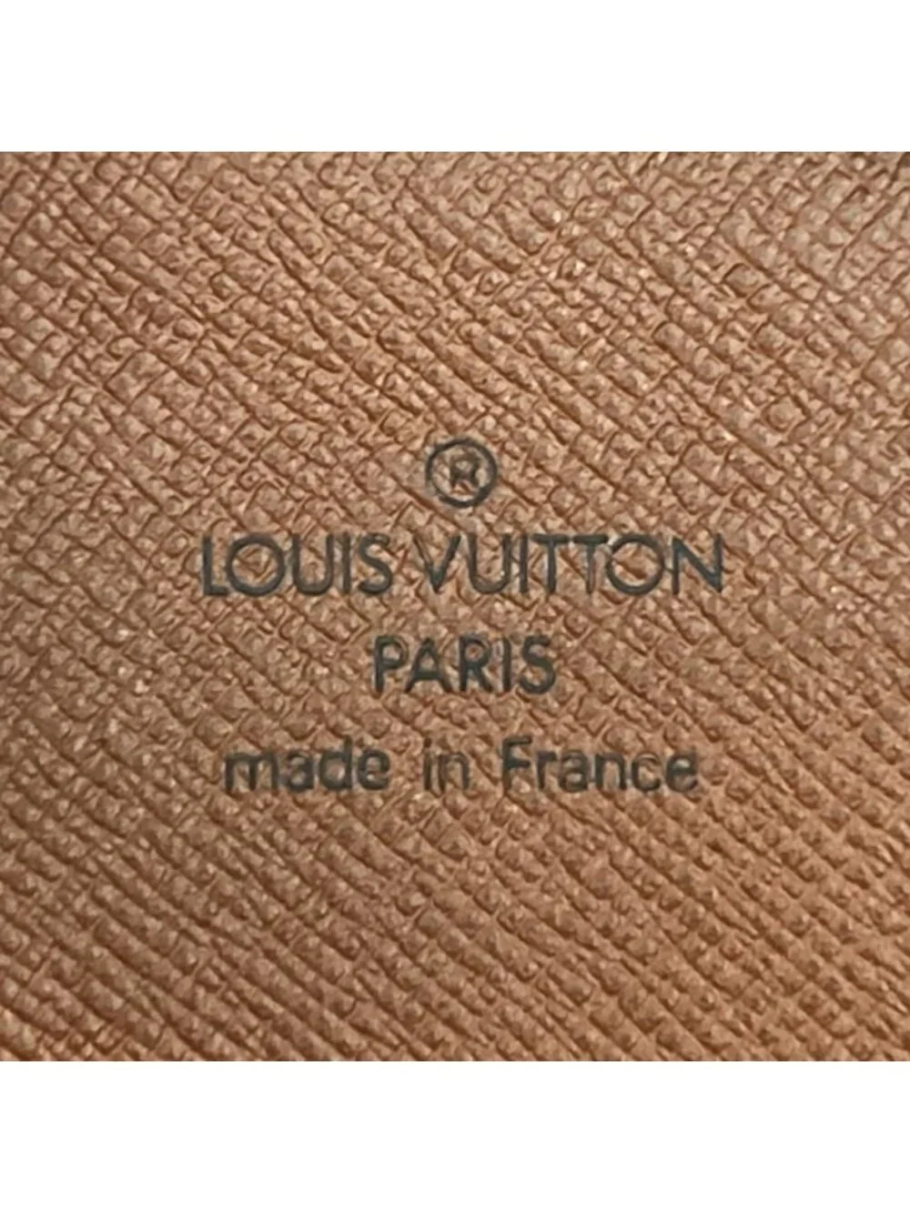 Louis Vuitton Cite MM Square Shoulder Bag Monogram Canvas Brown Gold